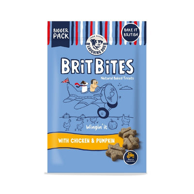 Laughing Dog Brit Bites Grain Free Chicken & Pumpkin 175g x 7 Laughing Dog