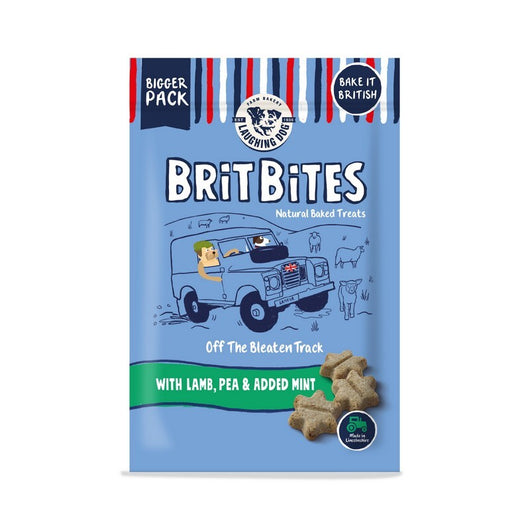Laughing Dog Brit Bites Wheat Free Lamb Pea & Mint 175g x 7 Laughing Dog