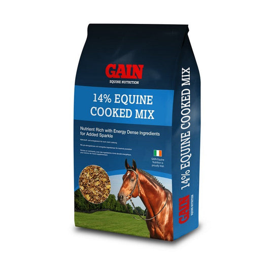 Gain Equine Cooked Mix 14% 20kg Gain