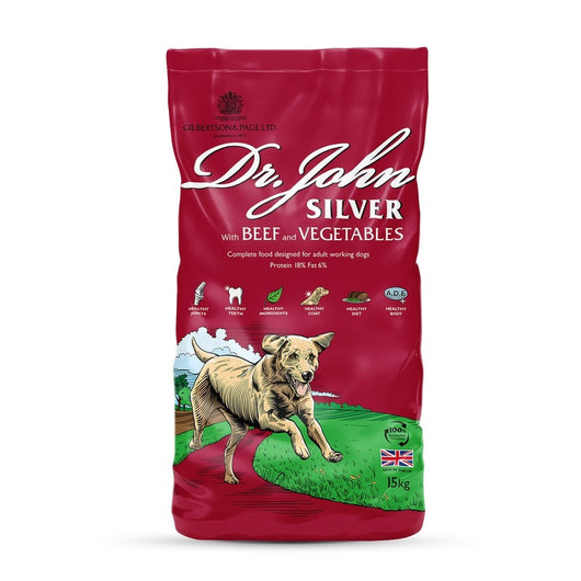 Dr John Silver with Beef 15kg Dr John