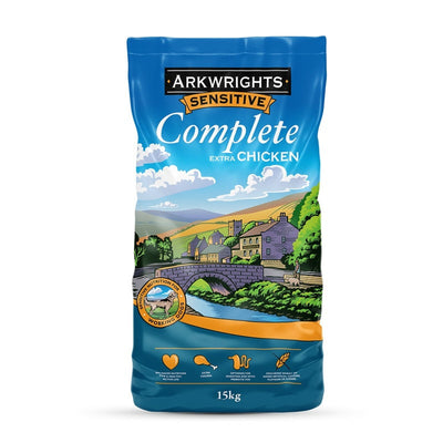 Arkwrights Sensitive Complete Extra Chicken 15kg Arkwrights