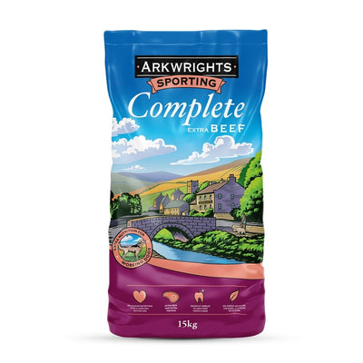 Arkwrights Sporting Complete Extra Beef 15kg Arkwrights