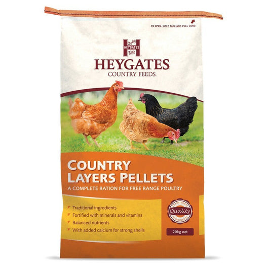 Heygates Country Layers Pellets 20kg Heygates