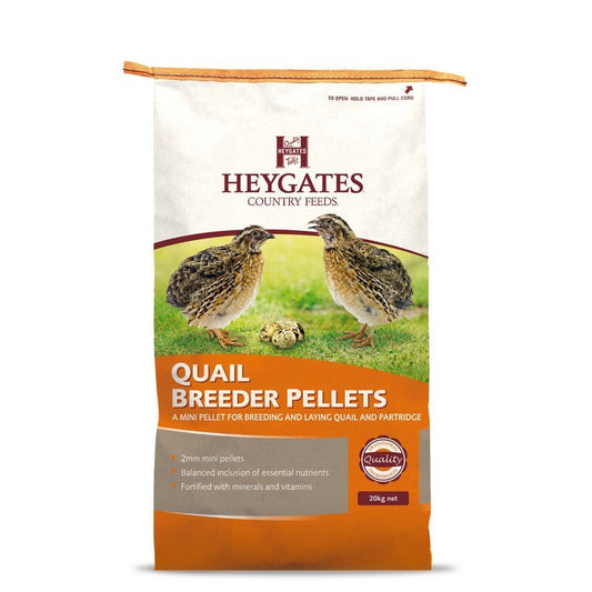 Heygates Quail Breeder Pellets 20kg Heygates
