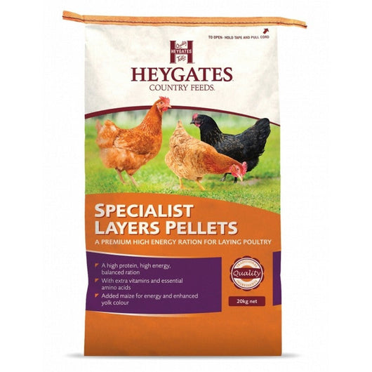 Heygates Specialist Layers Pellets 20kg Heygates
