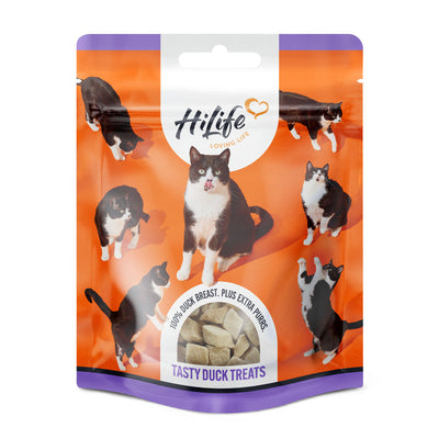 HiLife Cat Tasty Duck Treats 10g x 12 HiLife