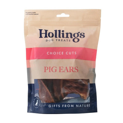 Hollings Pig Ears 5 pack x 10 Pre Packed Hollings