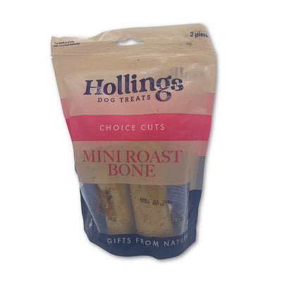 Hollings Mini Roast Bone 2 pack x 8 Hollings