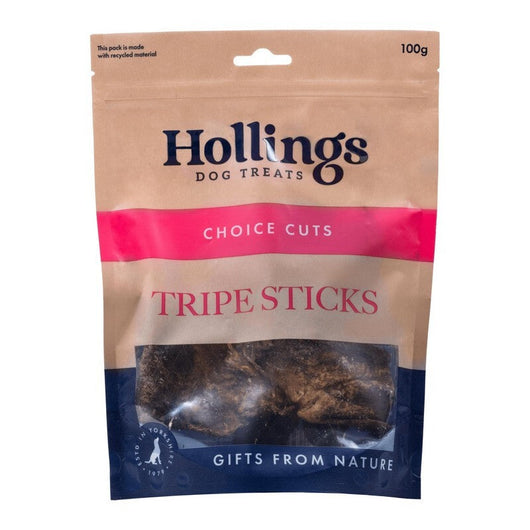 Hollings Tripe Sticks 100g x 10 Display Box Hollings