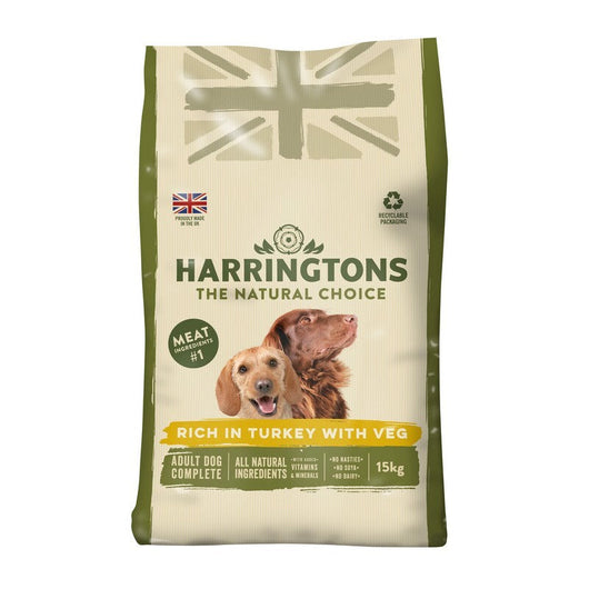 Harringtons Adult rich in Turkey & Veg 15kg Harringtons