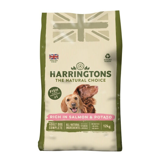 Harringtons Adult rich in Salmon & Potato 12kg Harringtons