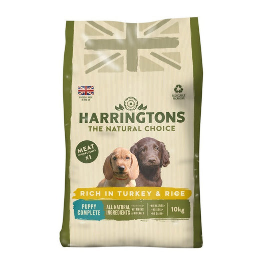 Harringtons Puppy rich in Turkey & Rice 10kg Harringtons