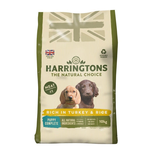Harringtons Puppy rich in Turkey & Rice 10kg Harringtons