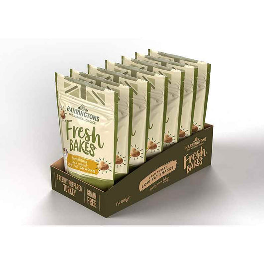 Harringtons Low Fat Treats 100g x 7 Harringtons