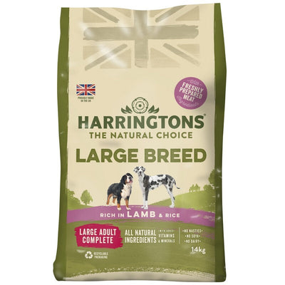 Harringtons Large Breed rich in Lamb & Rice 14kg Harringtons