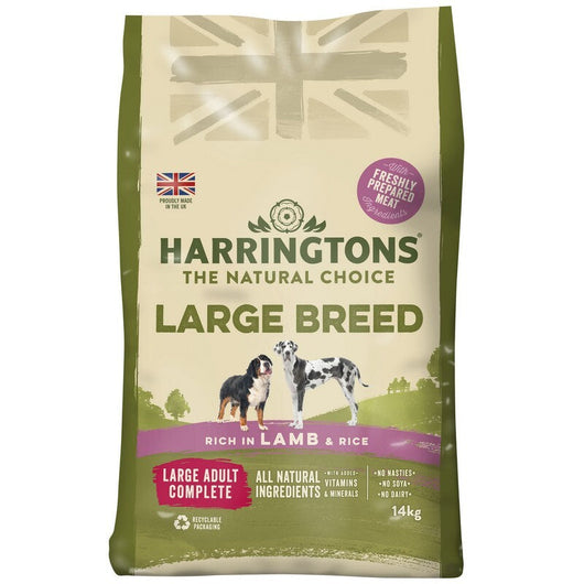 Harringtons Large Breed rich in Lamb & Rice 14kg Harringtons
