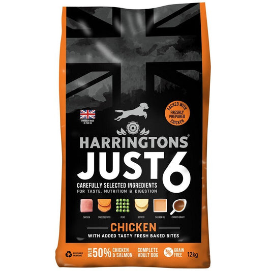 Harringtons Just 6 Chicken 12kg Harringtons