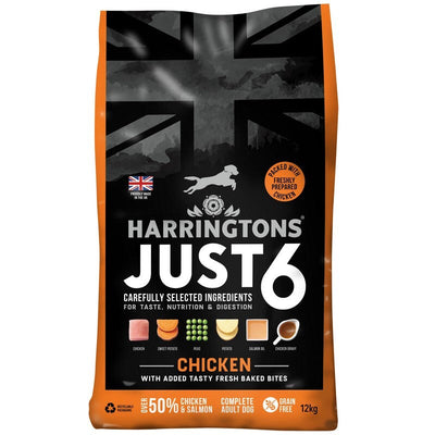 Harringtons Just 6 Chicken 12kg Harringtons