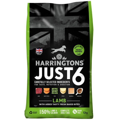 Harringtons Just 6 Lamb 12kg Harringtons