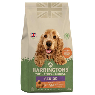 Harringtons Senior rich in Chicken & Rice 1.7kg x 4 Harringtons