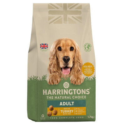 Harringtons Adult rich in Turkey & Veg 1.7kg x 4 Harringtons