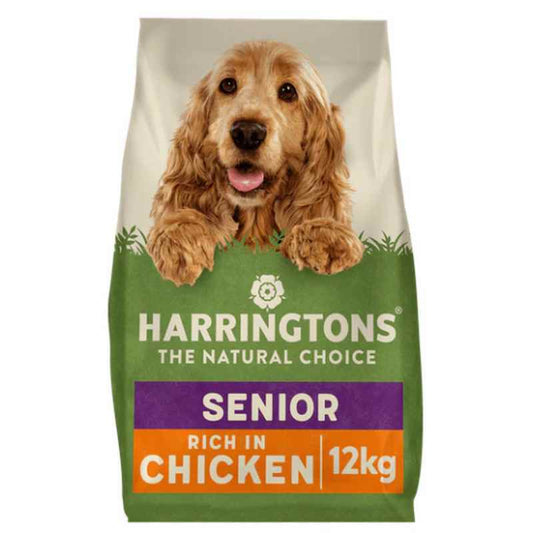 Harringtons Senior rich in Chicken & Rice 12kg Harringtons