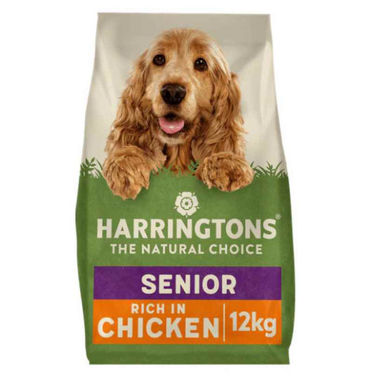 Harringtons Senior rich in Chicken & Rice 12kg Harringtons