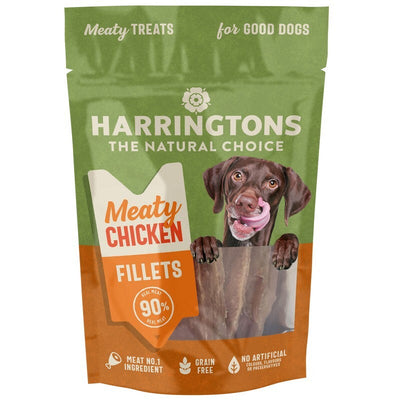 Harringtons Natural Choice Meaty Chicken Fillets Treats 70g x 8 Harringtons