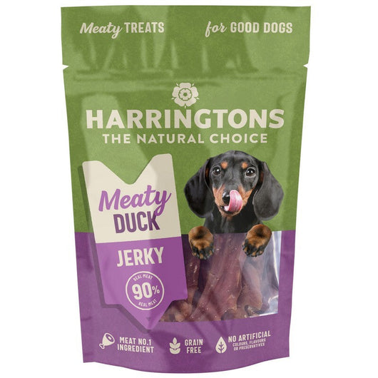 Harringtons Natural Choice Meaty Duck Jerky Treats 70g x 8 Harringtons