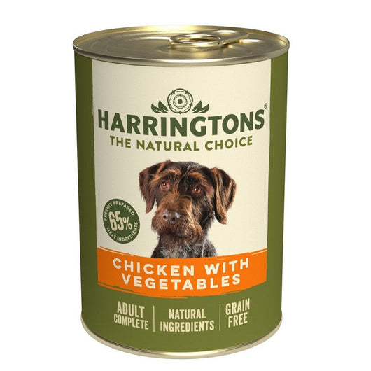 Harringtons Tins Adult Grain Free Chicken with Vegetables 400g x 6 Harringtons