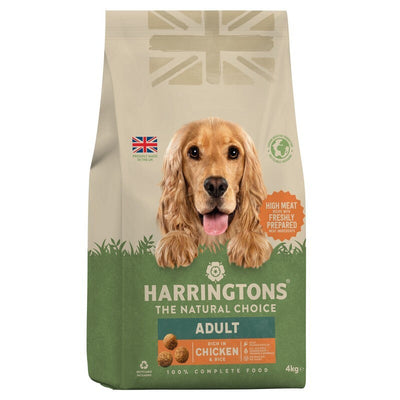 Harringtons Adult rich in Chicken & Rice 4kg x 3 Harringtons