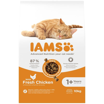 Iams Cat Adult with Chicken 10kg IAMS