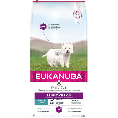 Eukanuba Daily Care Sensitive Skin 12kg Eukanuba