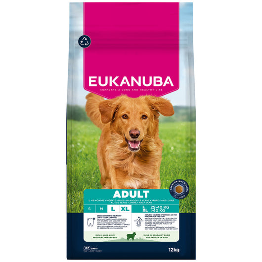 Eukanuba Adult Large Breed Lamb & Rice 12kg Eukanuba