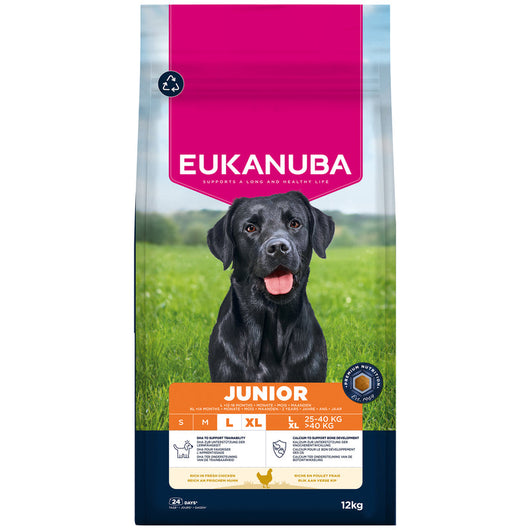 Eukanuba Junior Large Breed Chicken 12kg Eukanuba
