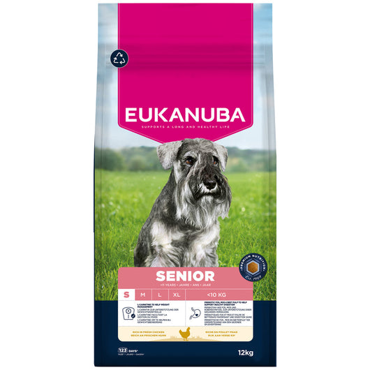 Eukanuba Senior Small Breed Chicken 12kg Eukanuba