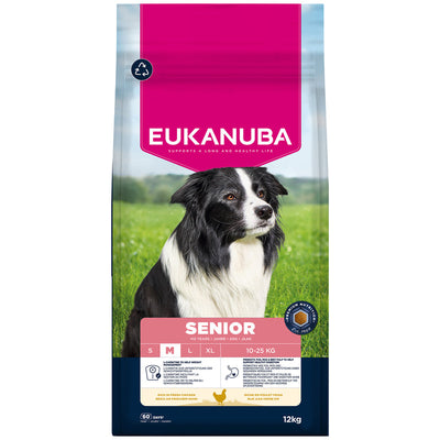 Eukanuba Senior Medium Breed Chicken 12kg Eukanuba