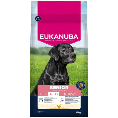 Eukanuba Senior Large Breed Chicken 12kg Eukanuba