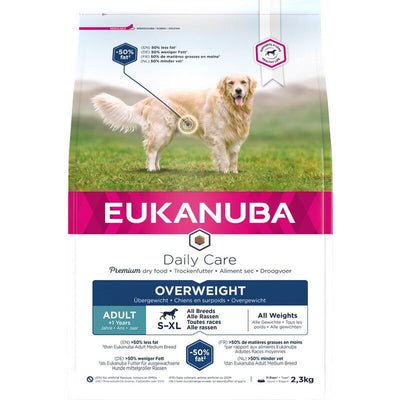 Eukanuba Daily Care Overweight 2.3kg x 3 Eukanuba