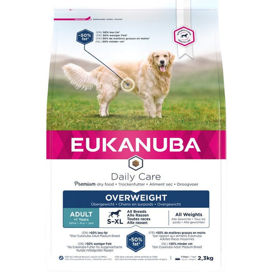 Eukanuba Daily Care Overweight 2.3kg x 3 Eukanuba