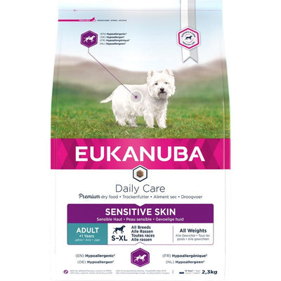 Eukanuba Daily Care Sensitive Skin 2.3kg x 3 Eukanuba