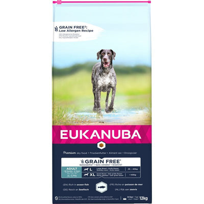 Eukanuba Adult Large Breed Grain Free Ocean Fish 12kg Eukanuba