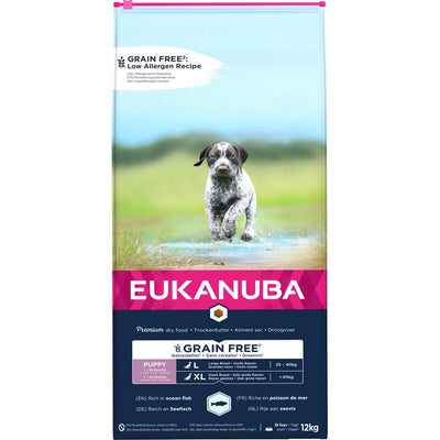 Eukanuba Puppy Grain Free Large Ocean Fish 12kg Eukanuba