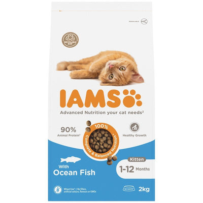 Iams Kitten with Ocean Fish 2kg x 2 IAMS