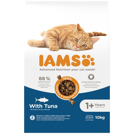 Iams Cat Adult with Tuna 10kg Iams