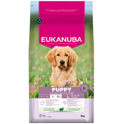 Eukanuba Puppy Large Breed Lamb & Rice 3 kg x 3 Eukanuba
