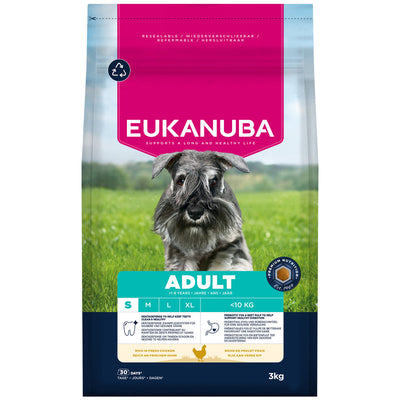 Eukanuba Adult Small Breed Chicken 3 kg x 3 Eukanuba