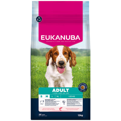 Eukanuba Adult Small Medium Breed Salmon & Barley 12kg Eukanuba