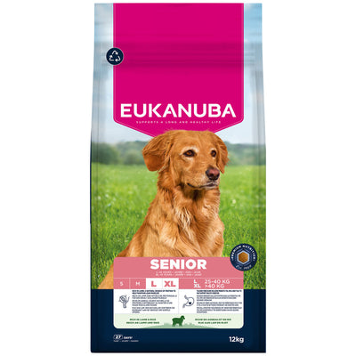 Eukanuba Senior Large Breed Lamb & Rice 12 kg Eukanuba
