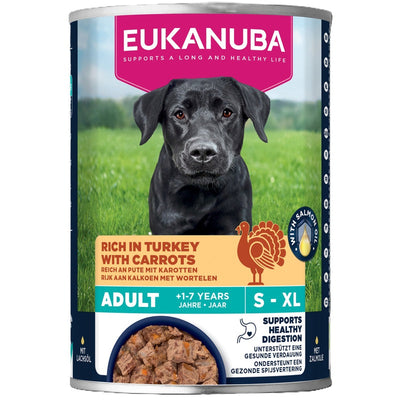Eukanuba Adult Turkey with Carrot 400g x 6 Eukanuba
